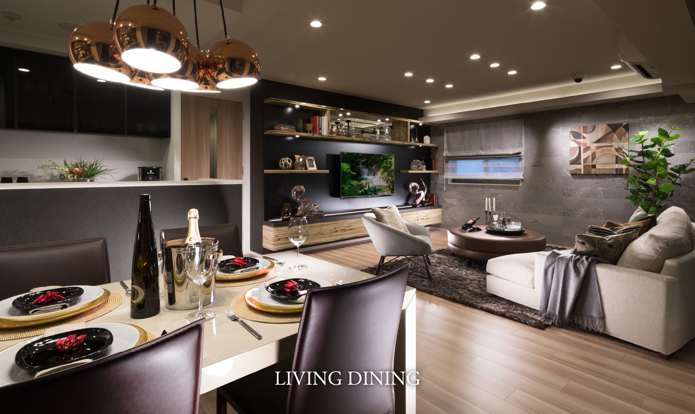 LIVING DINING