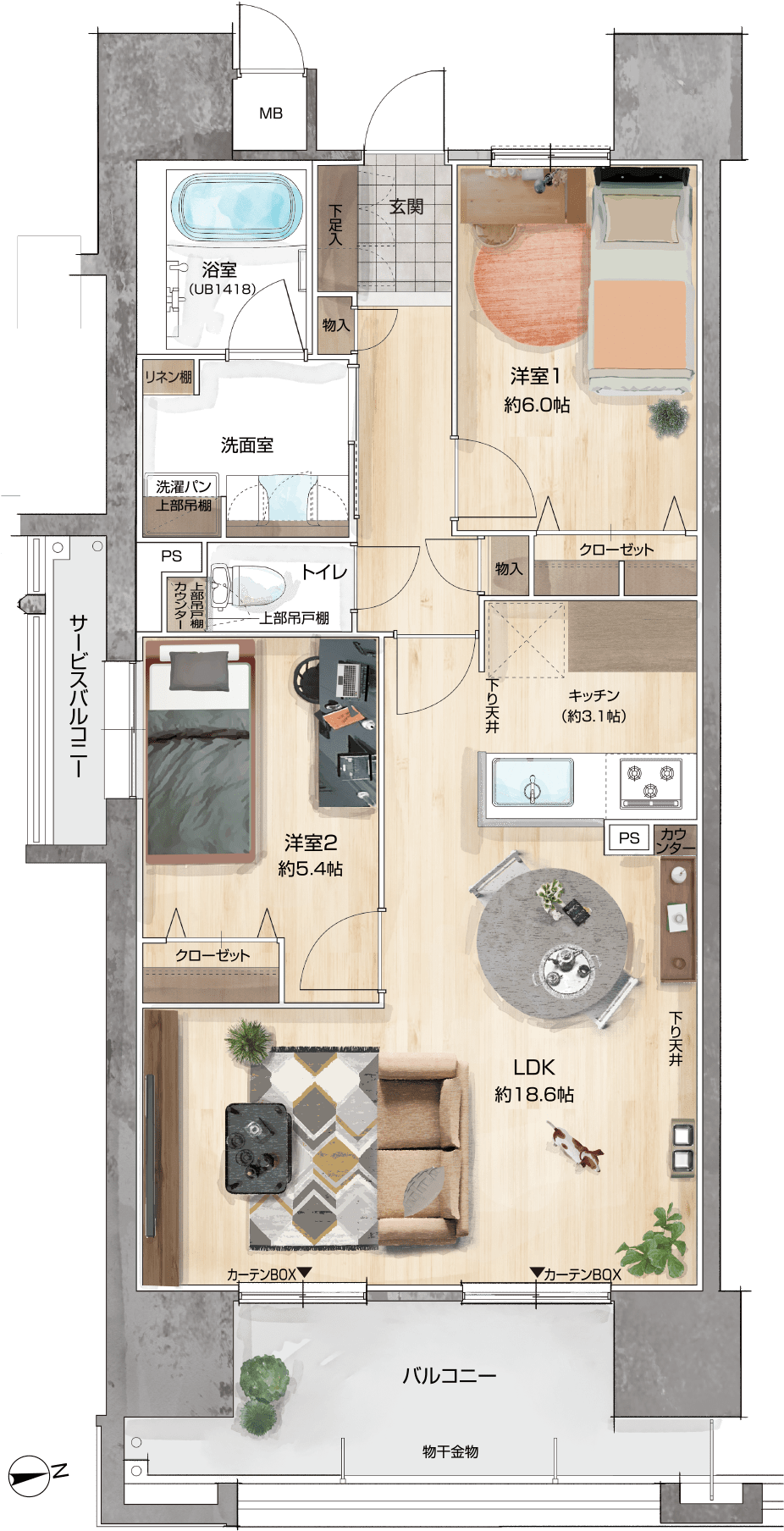 間取り図